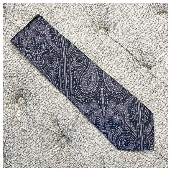 💕Very handsome Mens Silk Tie Paris France💕 - Picture 2 of 9
